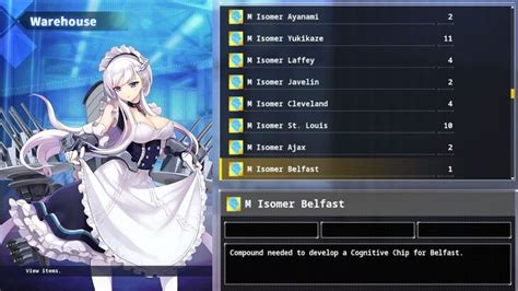 azur lane crosswave cognitive chip.